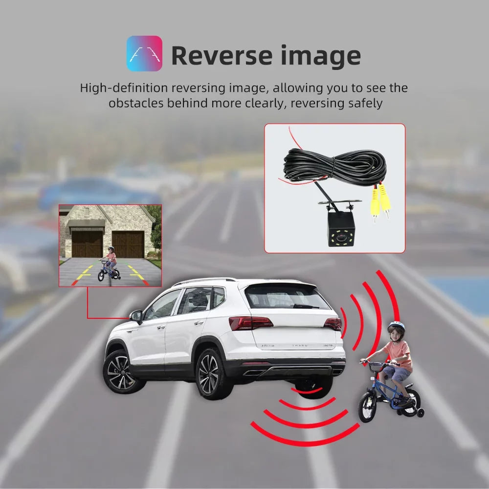 WiFi Link Toyota Inch Radio, Car Support Radio Auto Stereo 2011-2014 with 2+32G 9 Mirror Roinvou CarPlay Bluetooth GPS Screen Sienna For Touch Android Car Android Wireless