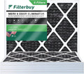 Filters Pleated Filterbuy Furnace Eliminator Carbon Air with AC MERV HVAC Odor 16x20x1 8 (6-Pack) Activated