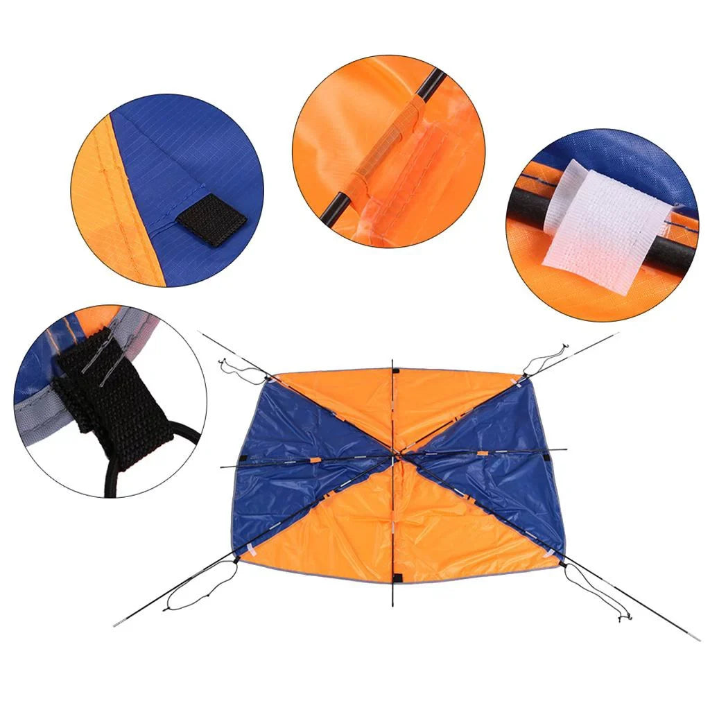 2-person Inflatable Surfing Canoe 2,3,4-person Kayak Canopy -