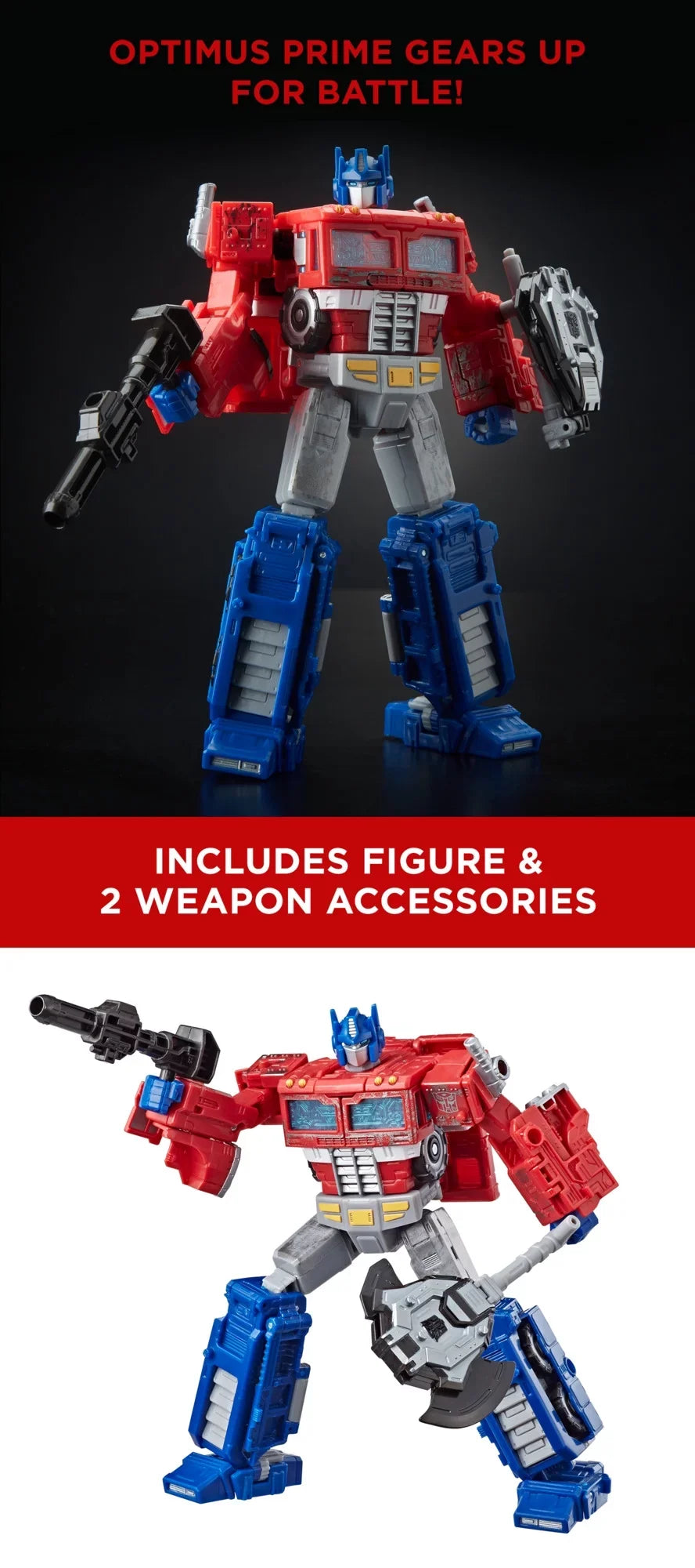 Siege Class Generations WFC-S11 Prime Optimus Voyager Transformers