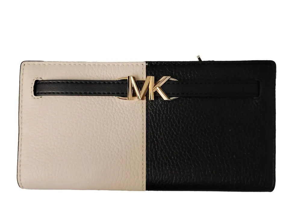 AND BIFOLD WHITE SET MICHAEL REED JET LARGE SNAP KORS BLACK FLAP WALLET