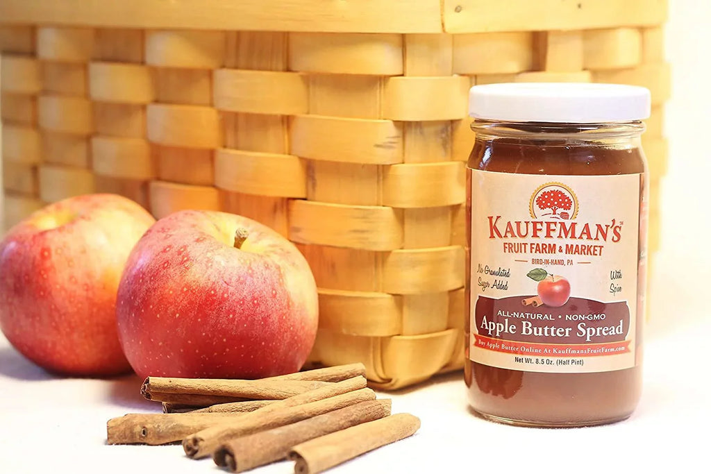 Fruit Spread, 2 Pack Homemade of Oz. Butter Apple Cinnamon 8.5 Farm Kauffman's