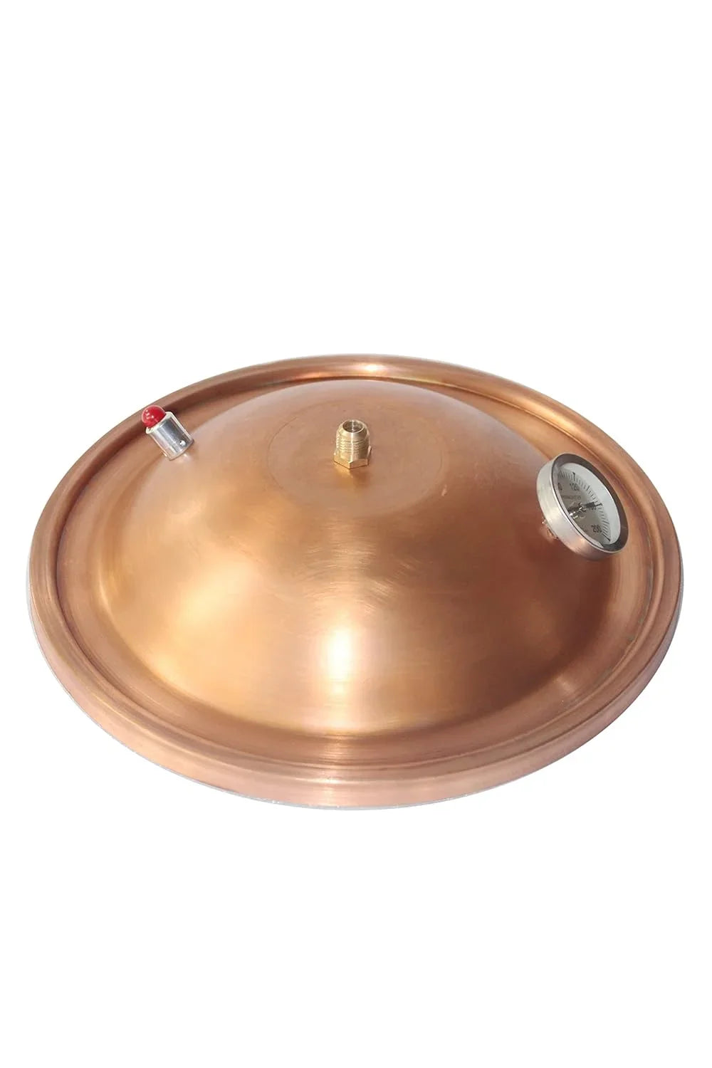YINCHEN Copper Thump Distiller Still Water Pot Thumper Lid 5 with (Copper Gallon) Keg