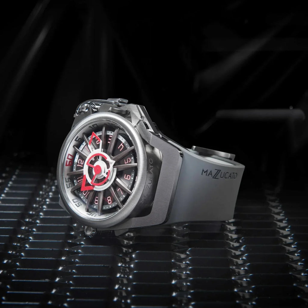 Automatic Watch Rim Men Sport Color - for Mazzucato Adult Chronograph Multi Dial Twin White Reversible