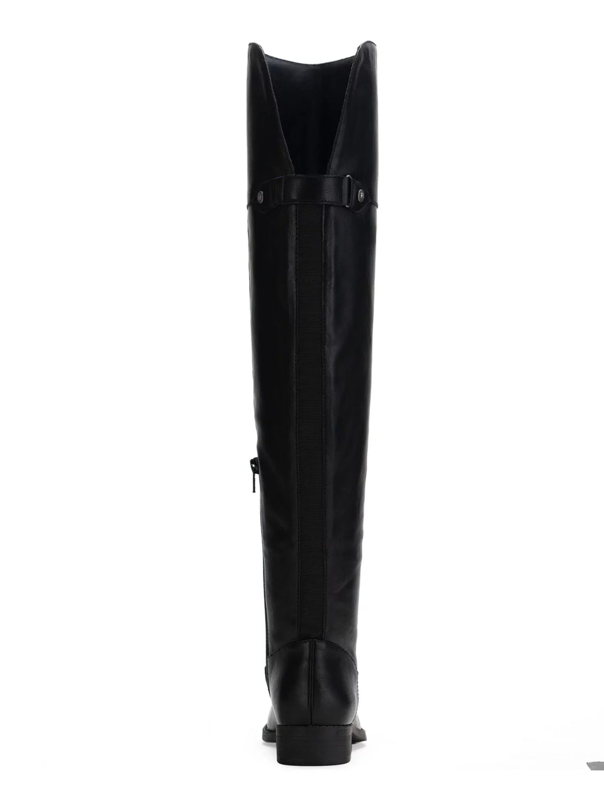 SUN Resistant Black Gore Allicce 7.5 Cushioned Shoes Heel Slip Dress STONE Round Stretch M Block Zip-Up Boots Womens Toe