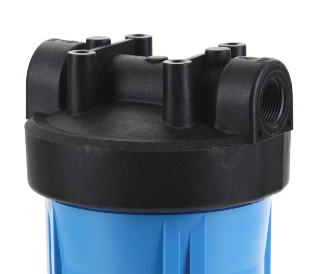 10" listed Ports Housing Filter Water 1" NSF HF45-10BLBK10 Hydronix -