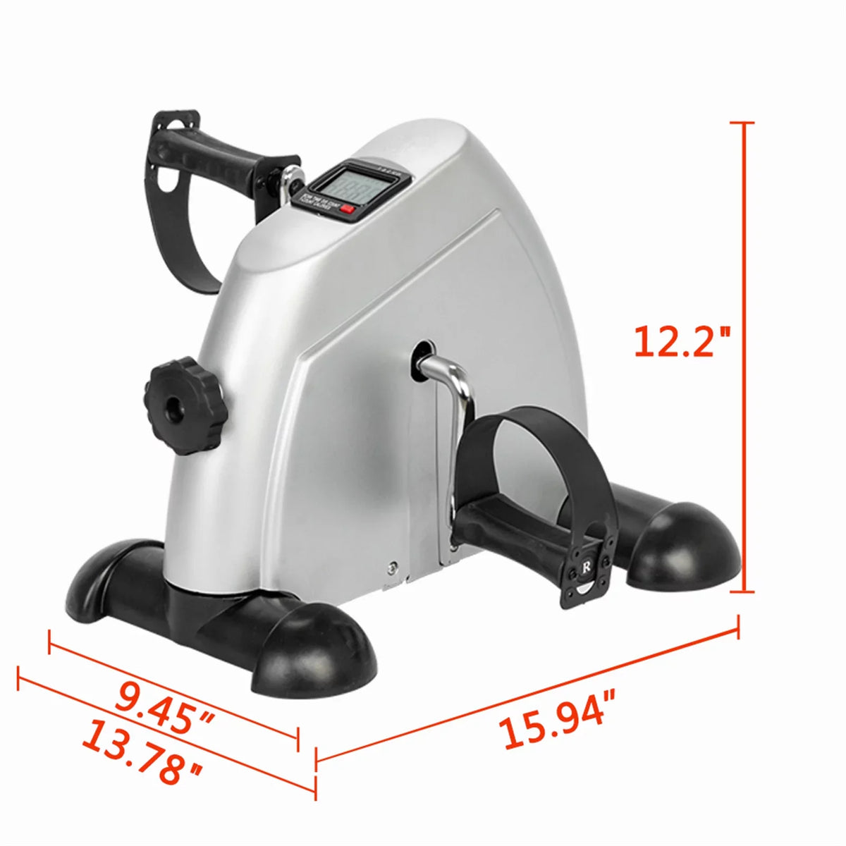 Silver Hands Mini Use Trainer and Exercise Bike Home Feet