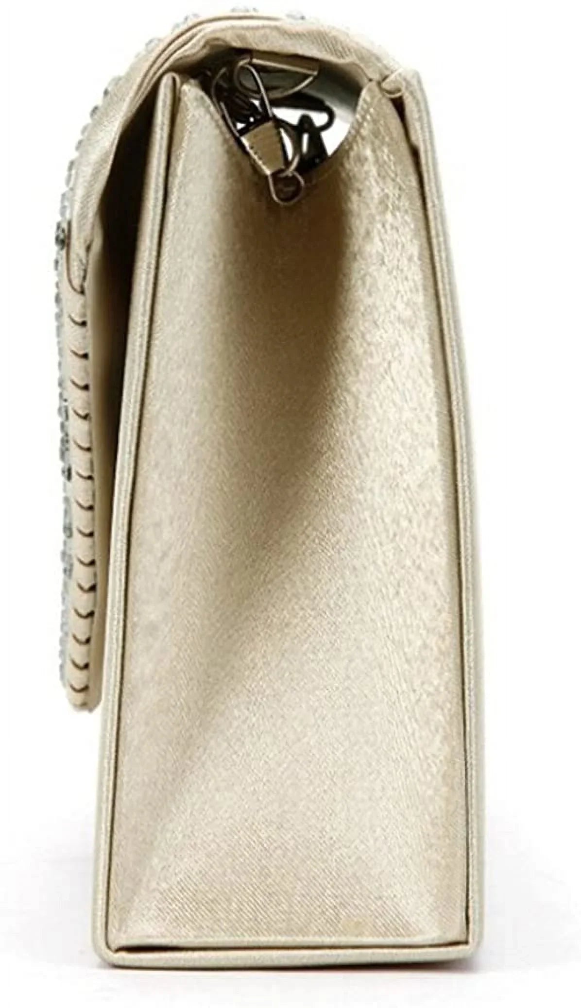Handbag Purse Satin Rhinestone Frosted Wedding Women's Clutch U-Story Evening Bag