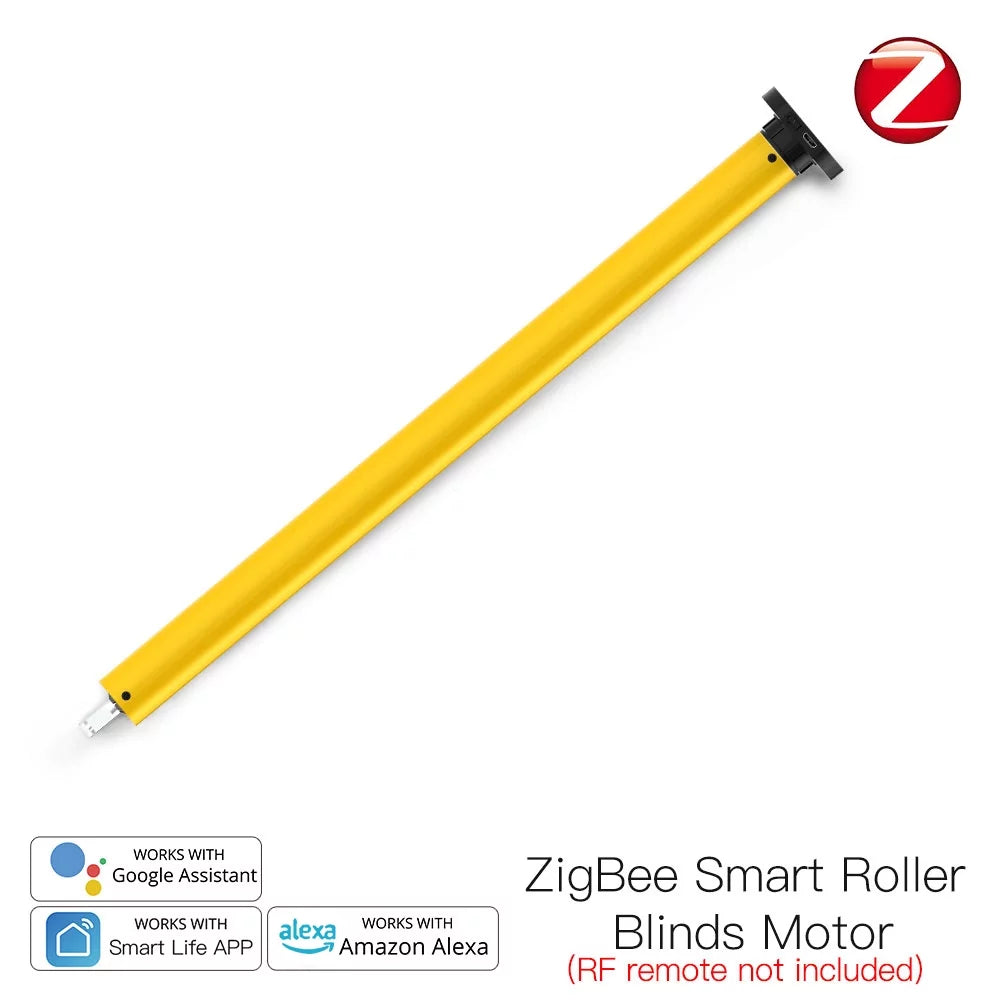 38mm Motor Pinnaco Receiver 25mm Tube Smart Tubular RF433 Remote Roller Automatic Blinds Battery Powered Control Built-in for