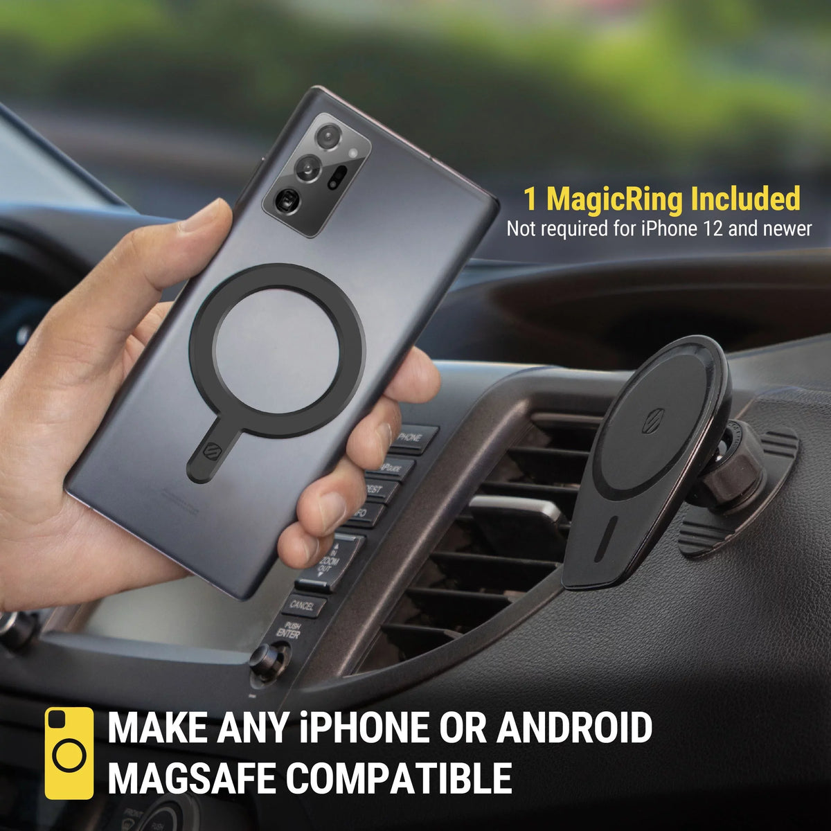 MagicMount Magnetic MS 4in1 w/ iPhone Dash/Windshield/Vent Comp MPMSODVM Scosche 15/14/13 Mount Pro