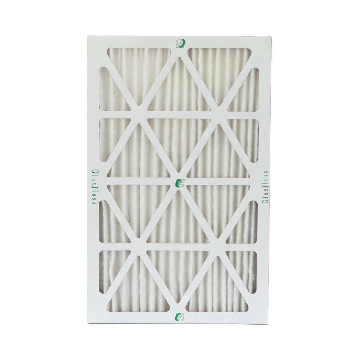2" Pleated x Actual 16x25x2 Filters Size: 24-1/2 3 15-1/2 by of Inch 1-3/4 Air 13 Pack x Glasfloss. MERV