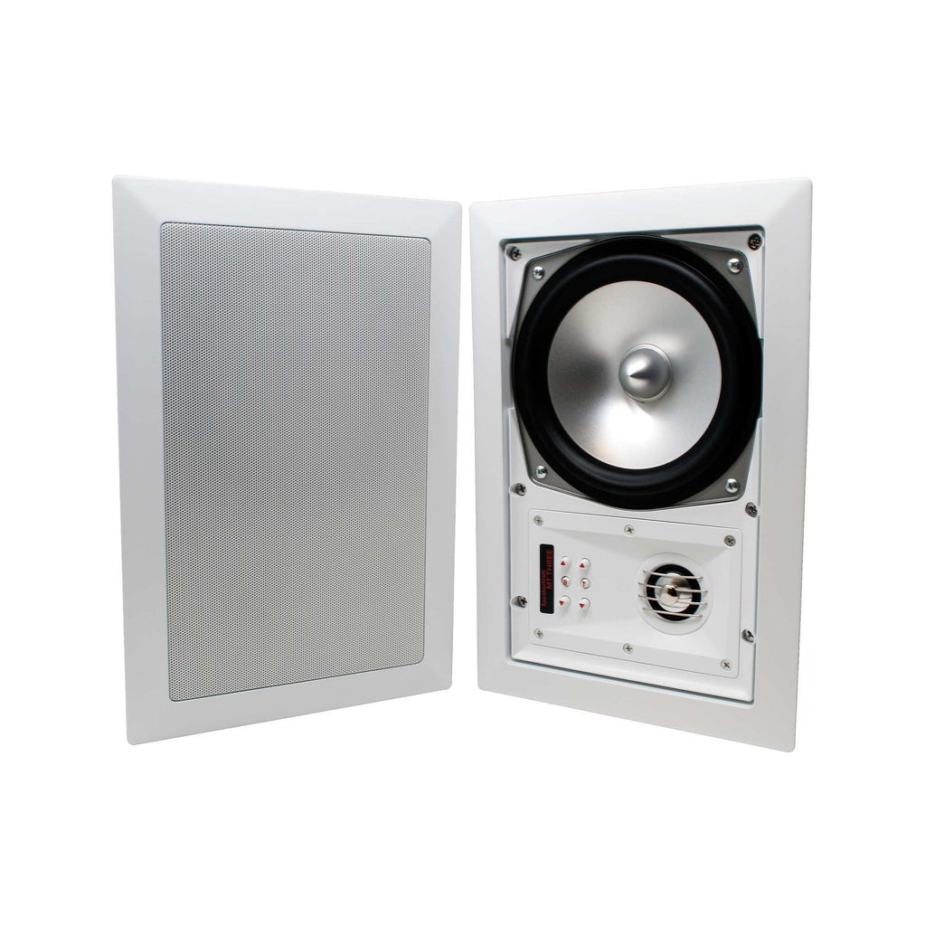 '- Ceiling total) - pair, 8 4 SpeakerCraft speakers Three Includes MT6 of (Multipack White Grill In-Wall Speaker or