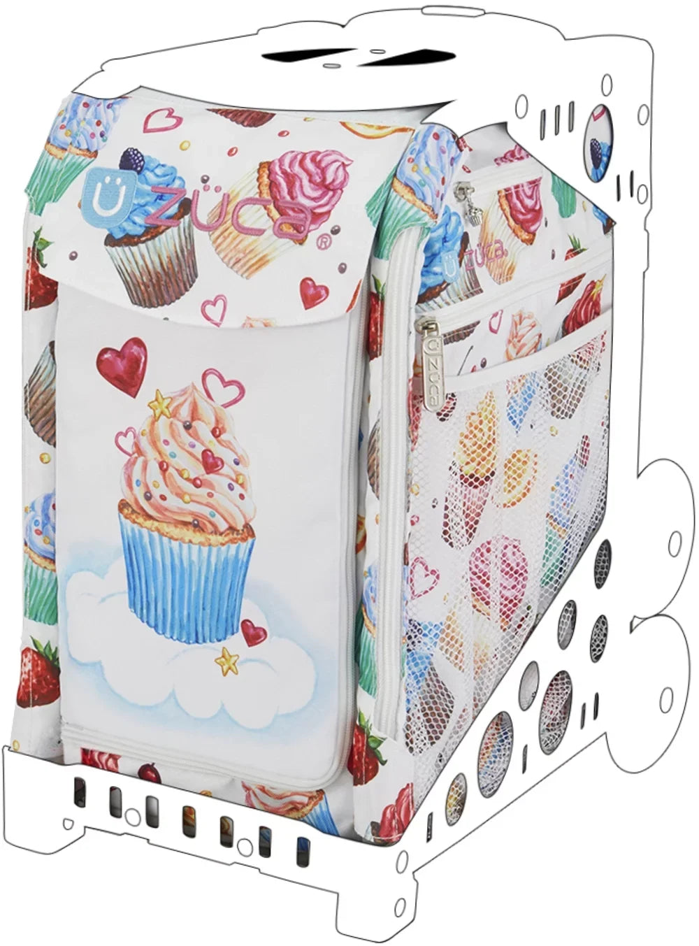 Hand Zuca Polyester Insert Water-Resistant Sweet 600D Washable Life with Removable
