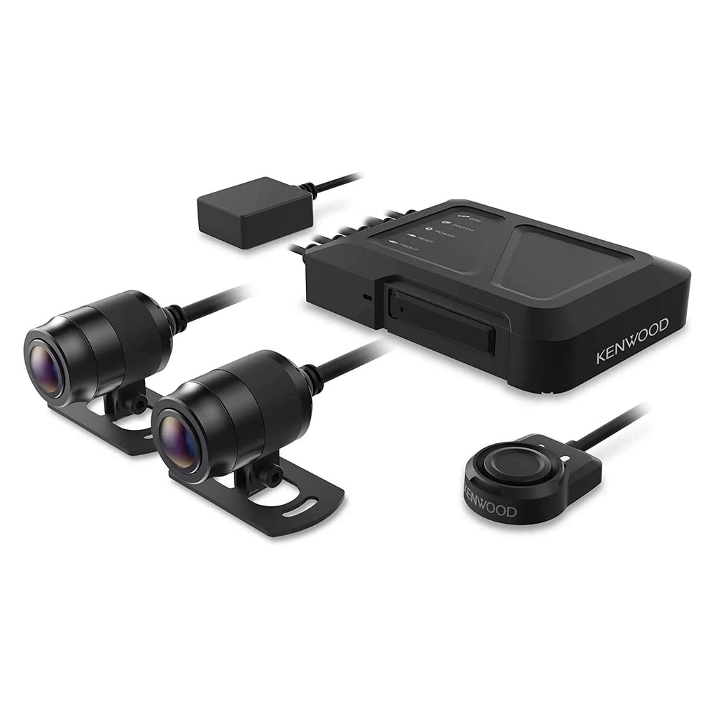 Rear-View HD with a extension camera 3.3ft (1m) Motorsports Cam Dash GPS cable and optional Kenwood STZ-RF200WD with Camera STZ-RFCC100 Kenwood