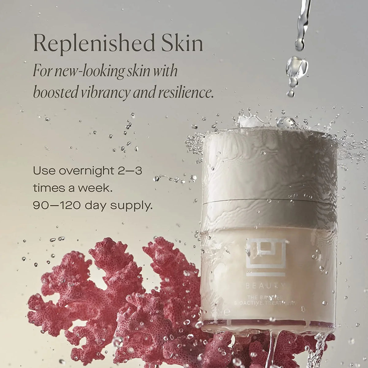 Beauty Night Urea Moisturizer Barrier Face U | Treatment with Bioactive Cream