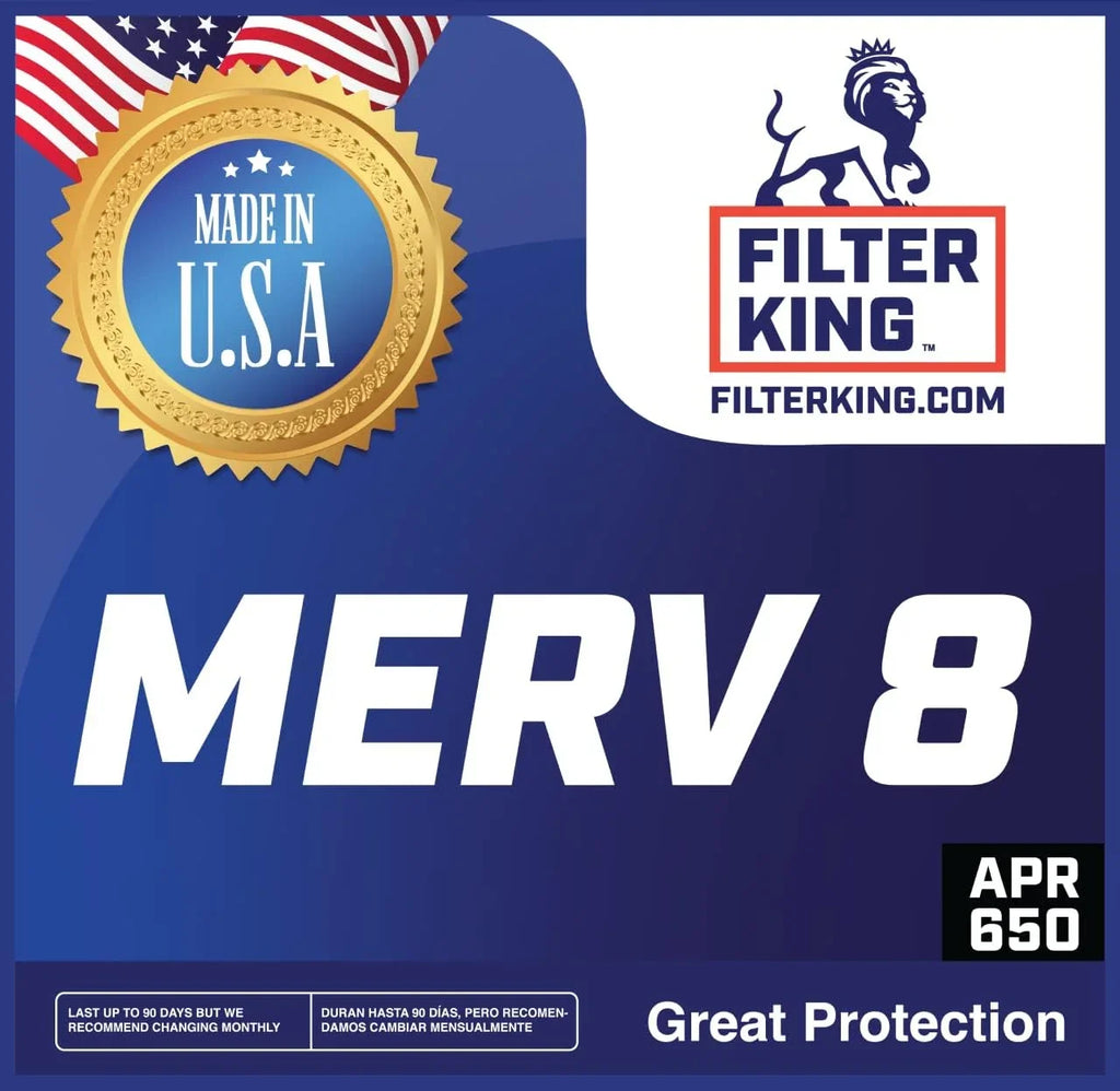 IN | 39.5 MADE Filter 8 4-PACK 23 Filter Actual King HVAC Pleated Filters MERV USA | .75" Air A/C Size: x x | | 39.5x23x1 Furnace
