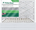 Furnace AC HVAC Pleated Filters 8x20x2 Filterbuy (4-Pack) MERV Air 8