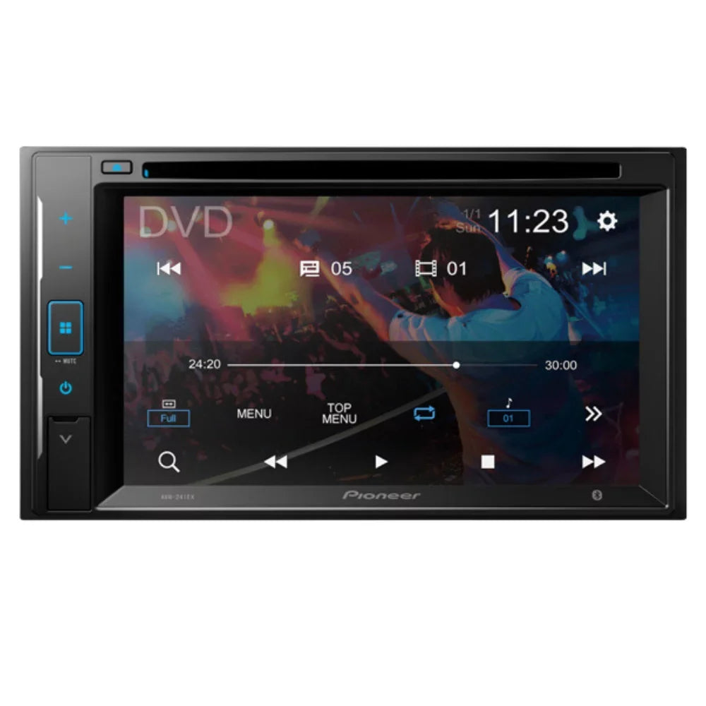 Stereo with for DIN Golf Double Kit/in-Dash Camera/Installation Volkswagen Touchscreen Pioneer 1999-2002 WVGA AM/FM KIT4974 W/ Digital Car Media 6.2" Receiver Bluetooth/Backup Bundle DVD/CD