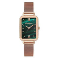 Movement Watch Ladies Clock Rose POEDAGAR Waterproof Gold Simple Women Mesh Quality Japan High Steel Quartz Stainless Watches