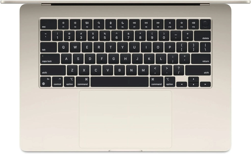 M3with Starlight - and 15" GPU, 8-core 8GB, SSD CPU 10-core Laptop_MacBookAir 2024 512GB