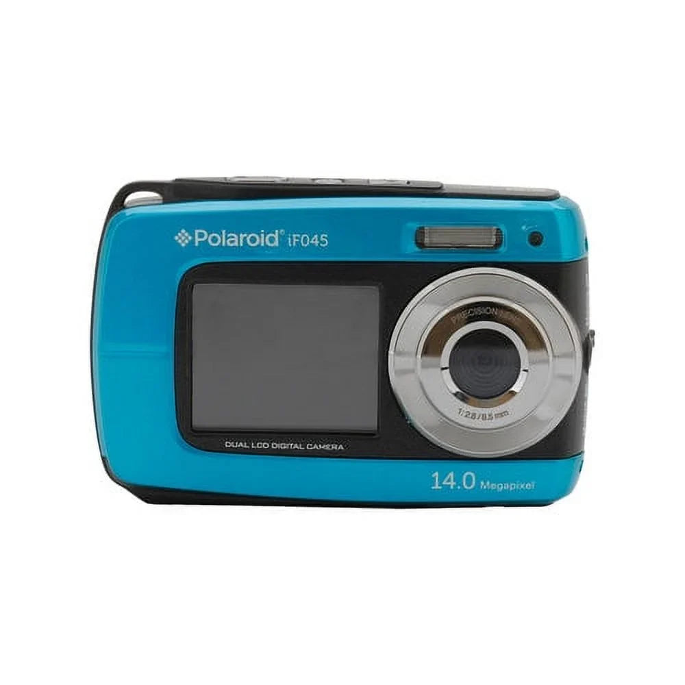 Camera IF045-BLUE Proof Water Dual Screen Polaroid