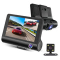 Cheefull Loop Vision 4 Wide Night Camera Backup Angle Angle Cameras Cam 3 Recording Car Dash Recorder Wide Inch Driving