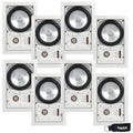 '- Ceiling total) - pair, 8 4 SpeakerCraft speakers Three Includes MT6 of (Multipack White Grill In-Wall Speaker or