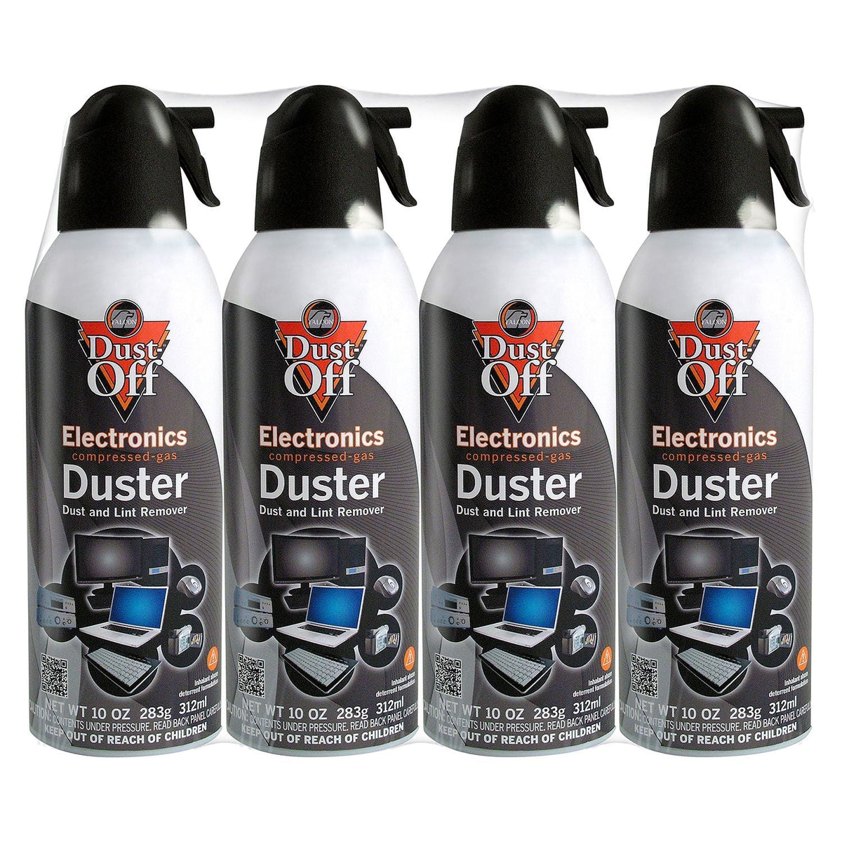 Duster 12 Dust-Off oz., (10 Compressed Pack) Falcon Gas
