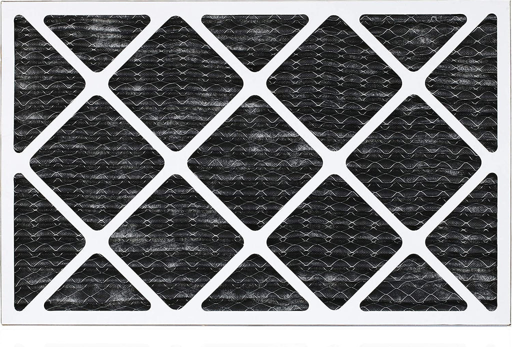 AC (6-Pack) Activated Carbon 8 Furnace Eliminator 14x24x1 Filters Pleated with MERV Air Odor Filterbuy HVAC