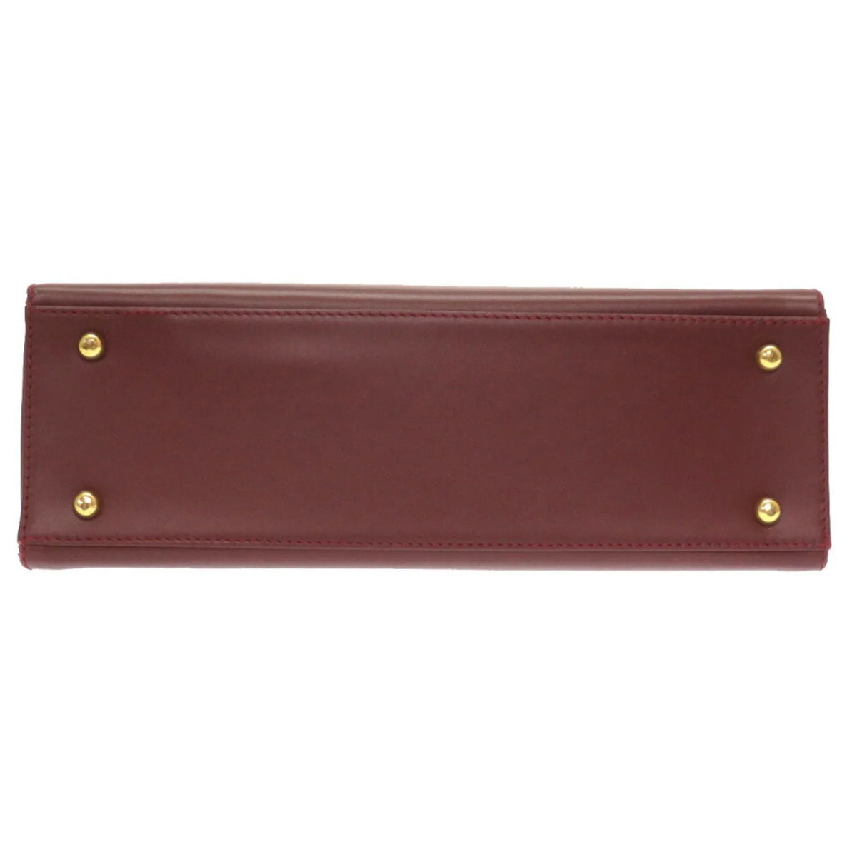 red Pre-Owned leather bordeaux Cartier handbag must (Good) line