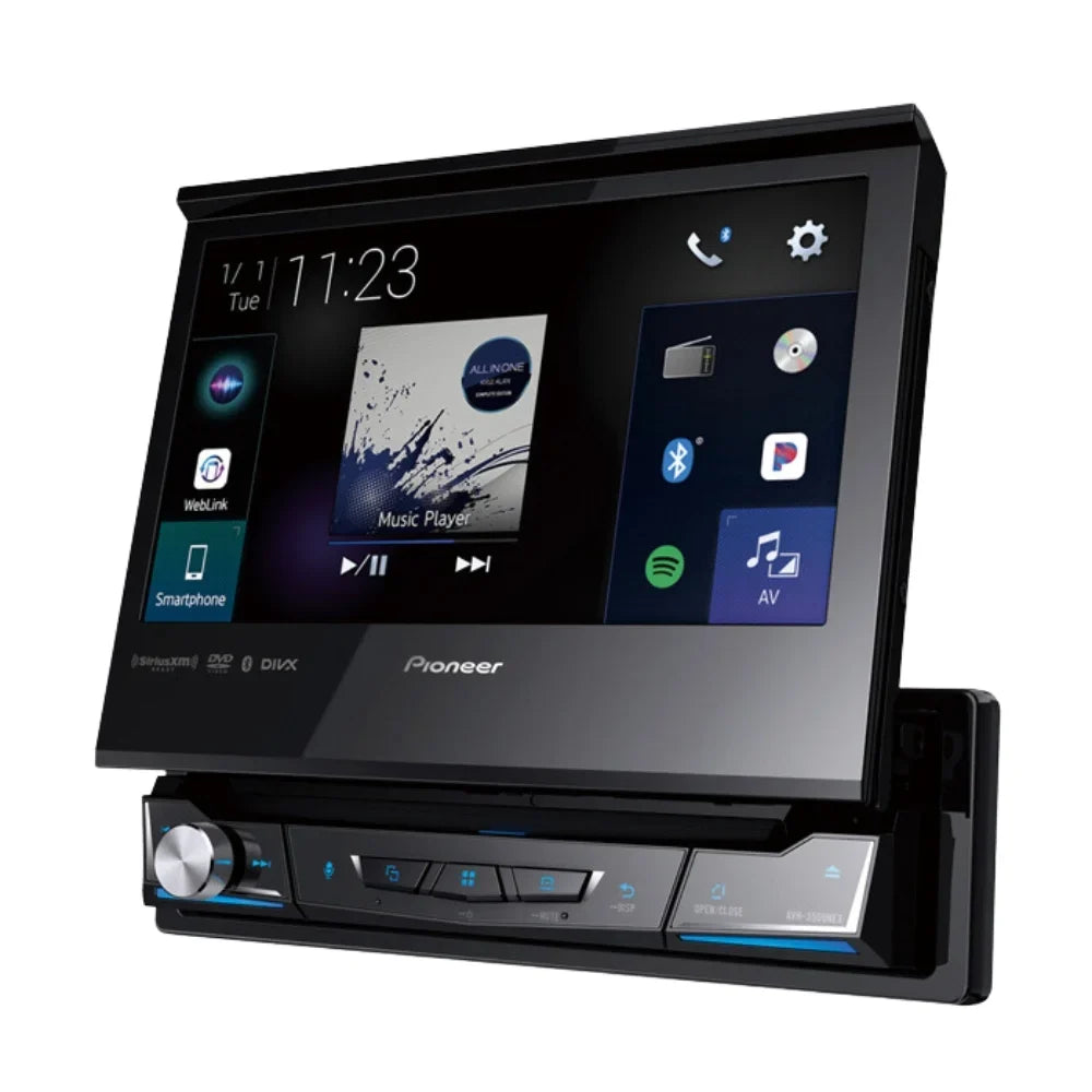 DVD w/ Bluetooth AVH-3500NEX Bullet Multimedia & Pioneer 6.8" Camera Receiver New