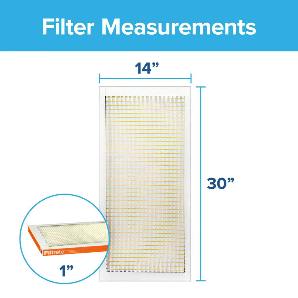 Reduction, MERV Filter, 10, Particle MPR 4 Filtrete Micro Filters 14x30x1 800 Air
