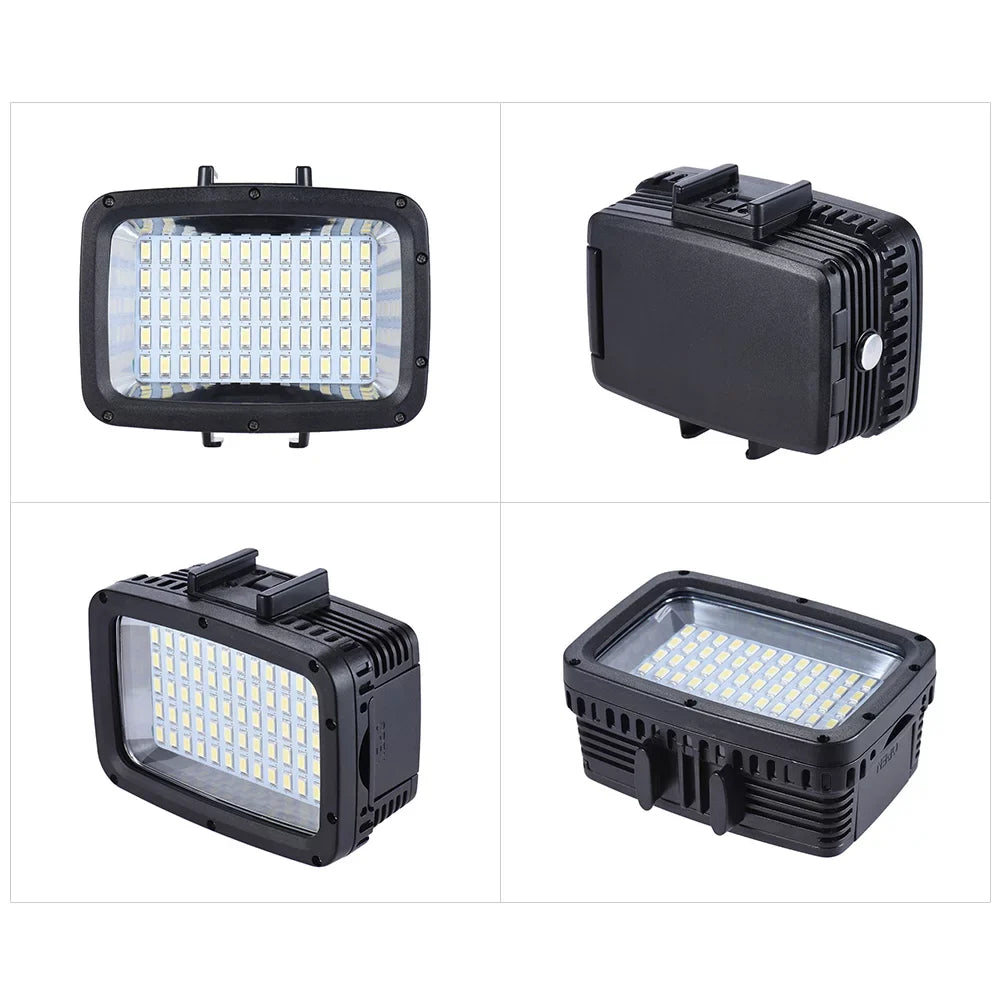 for Photo Diving Underwater Andoer 3 for Hero Yi Waterproof SJCAM 40m 10 1800LM Shoe 3 Mount w/ + Filte Video Hot 5500K Fill-in Bright 60pcs & Action Cam GoPro Studio Modes DSLR * Ultra