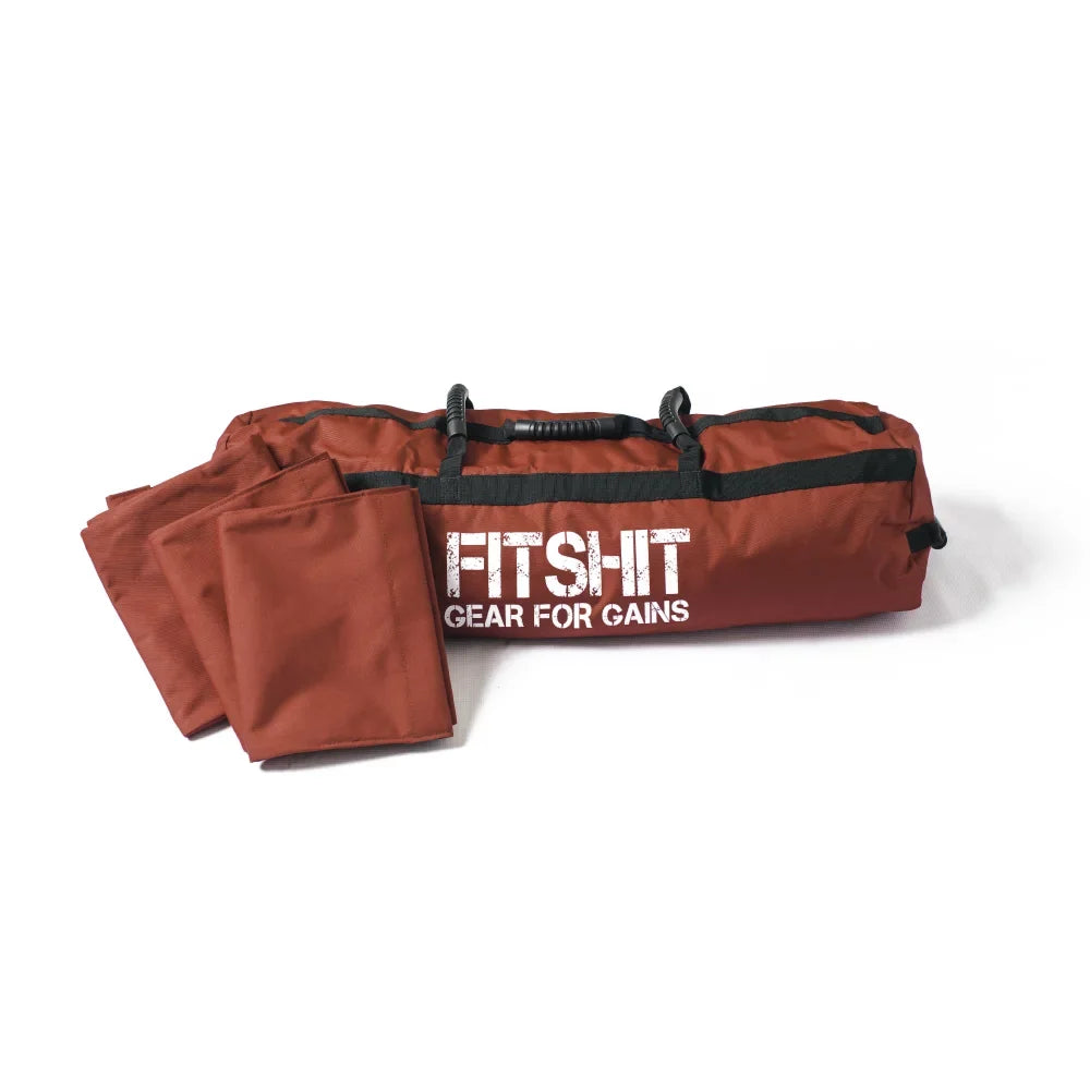 for and Workouts not Gym {sand Fitness Medium Weightlifting, Workout. Red Bodybuilding, Duty Excellent included} Sandbag Powerlifting, Training, Heavy FITSHIT for