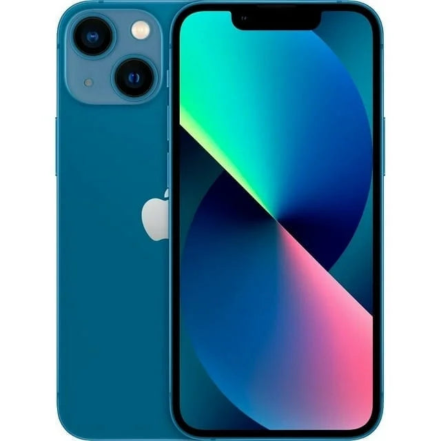 '- Like Blue 5G (Refurbished) Unlocked 13 Restored New) - iPhone Fully (Grade Apple 128GB A-