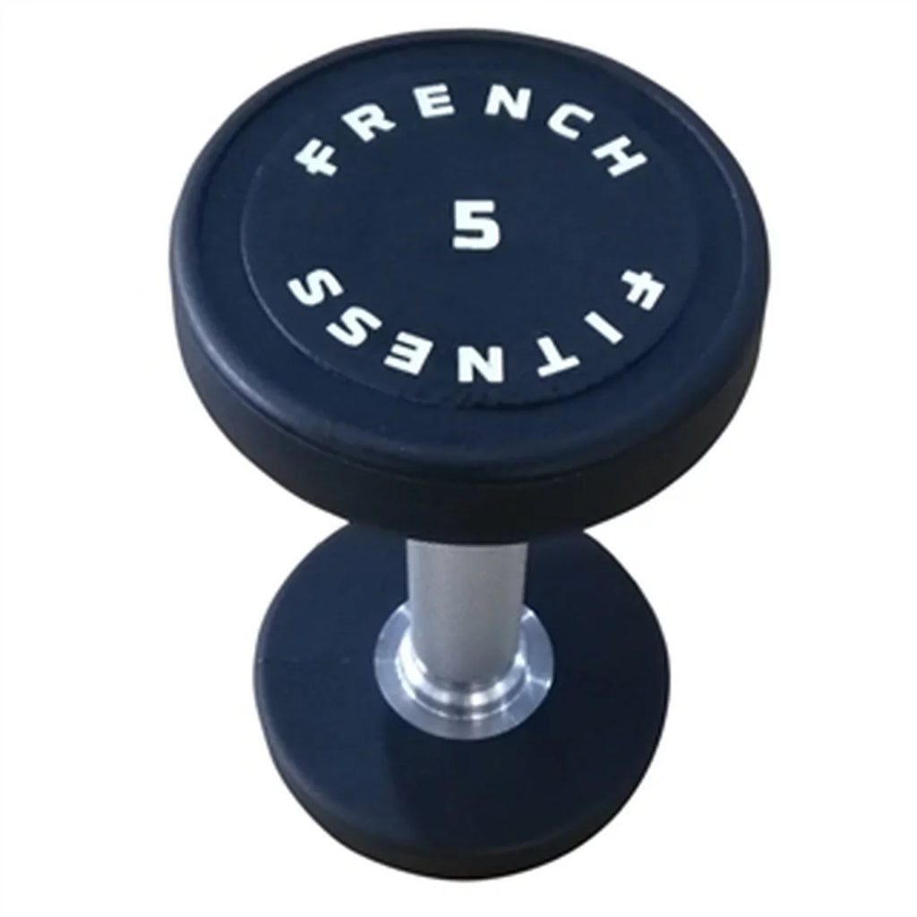 Fitness Style Urethane (New) Dumbbell Round lbs French Set, 5-75 Pro