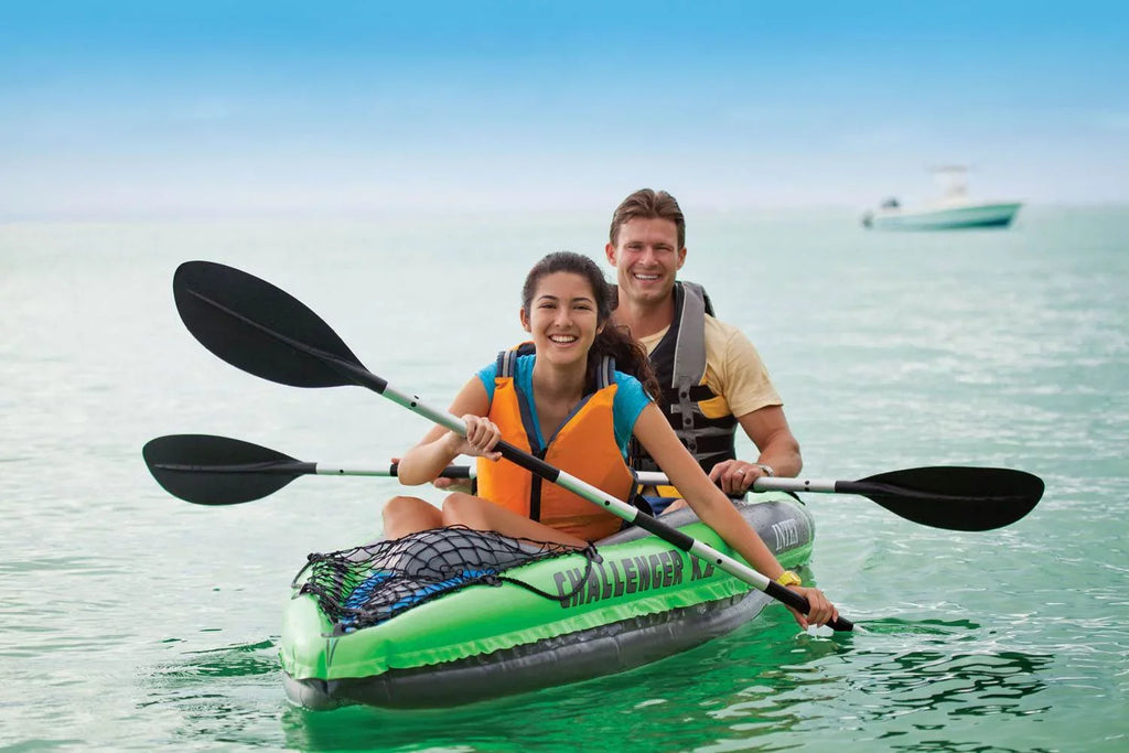 Pack) Challenger Oars Pump Sporty (3 K2 Inflatable + Intex And Kayak 2-Person