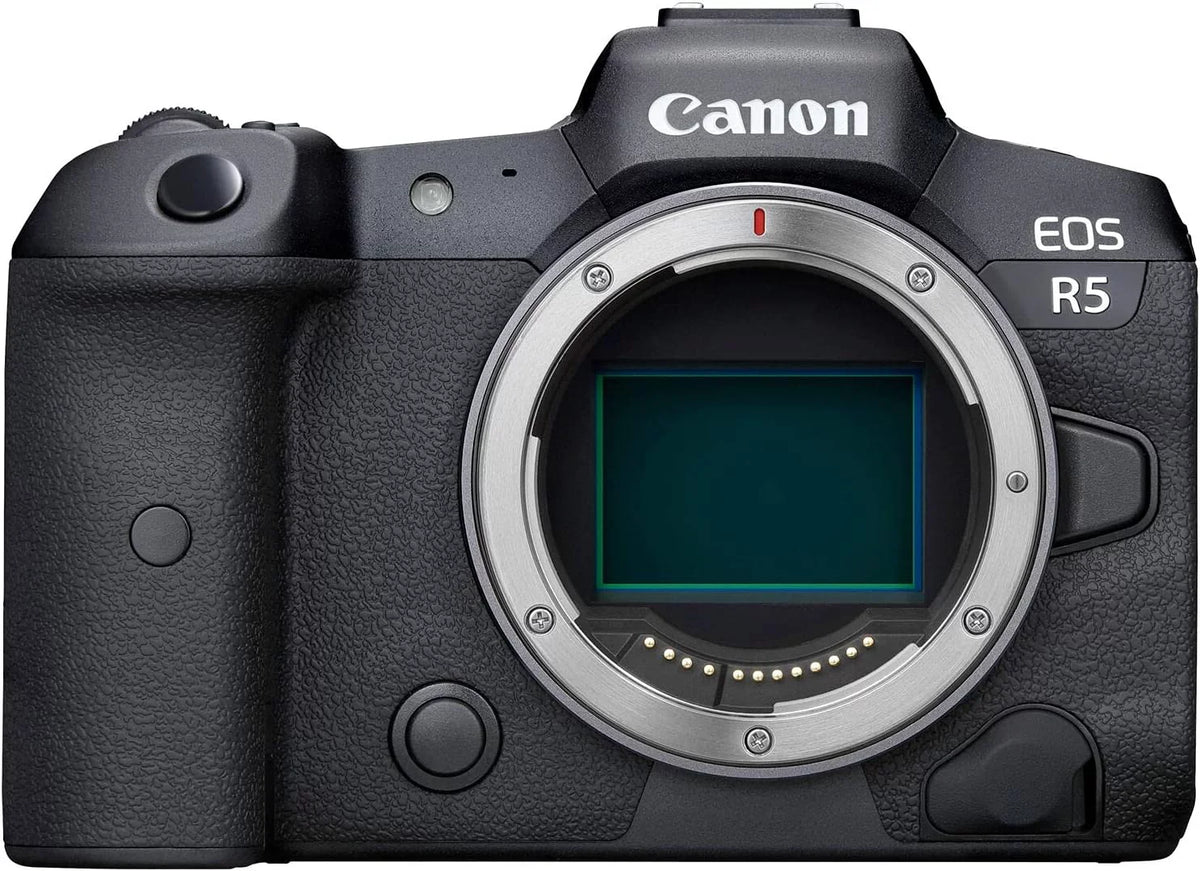 f/4-7.1 R5 RF Camera for IS Lens, Accessories Kit with 256Gb Batteries, 24-105mm LED Canon Light, EOS Card Bundle STM 3 High + Speed Memory Camera Mirrorless