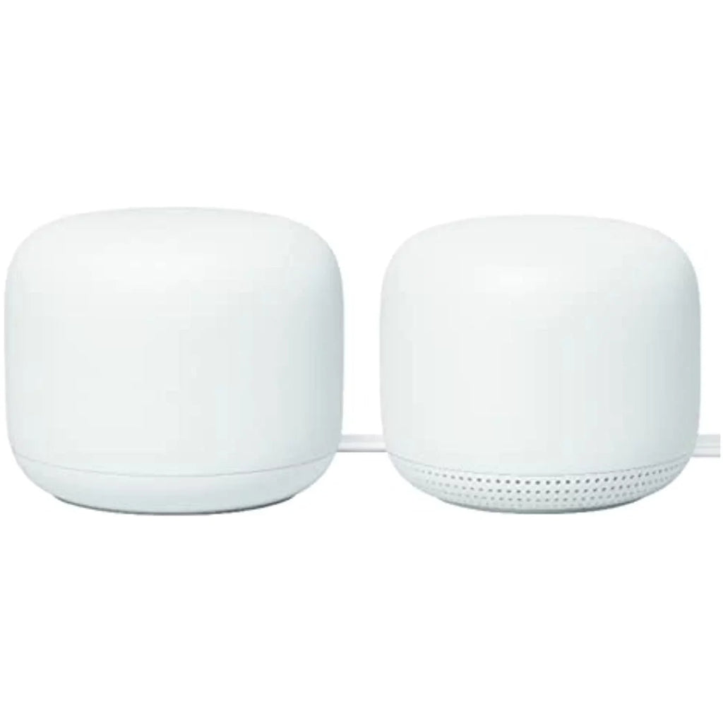 (2-Pack, Wi-Fi AC2200 Snow) Add System Access Google Nest - Point Router Generation) On Bundles (2nd and Mesh WiFi