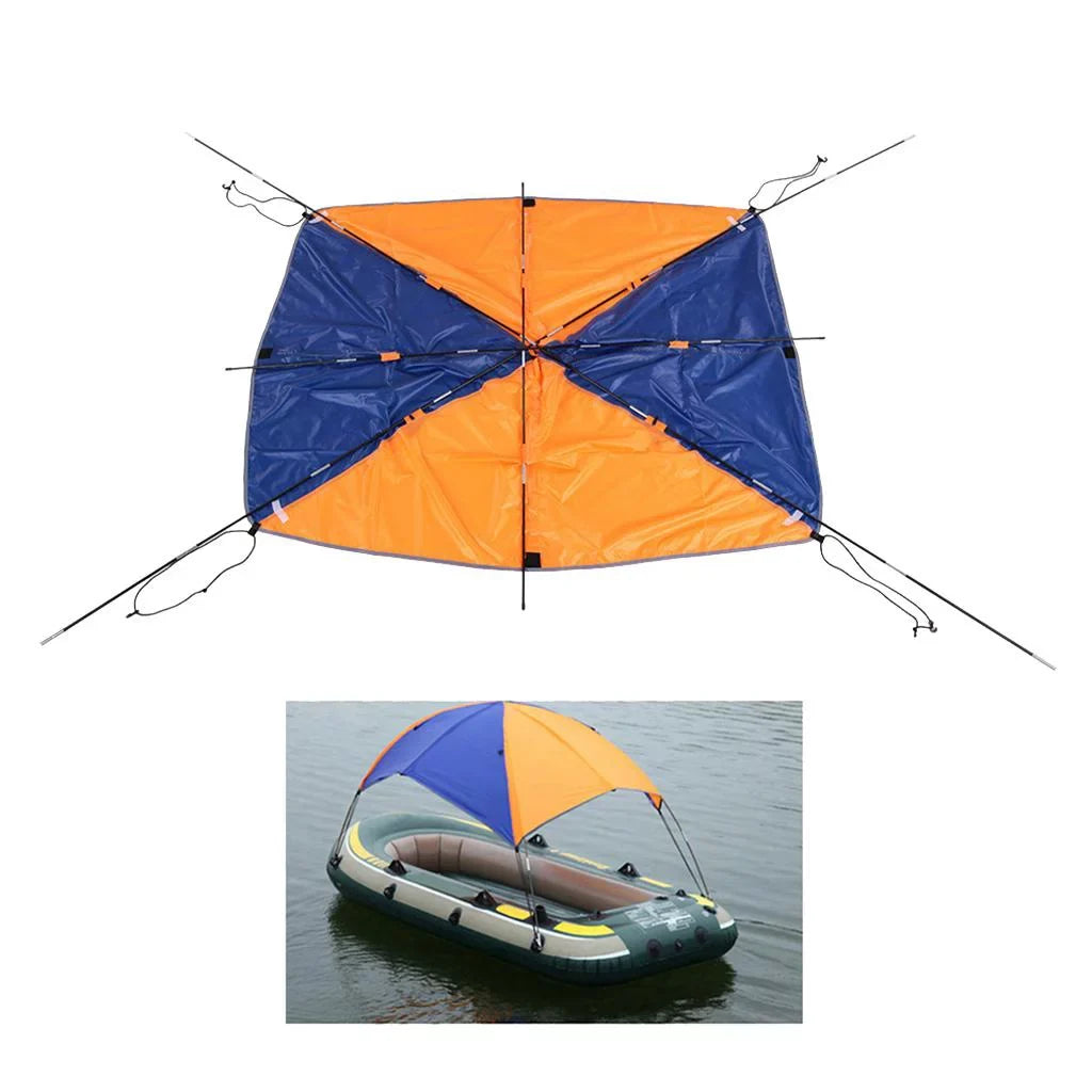 2-person Inflatable Surfing Canoe 2,3,4-person Kayak Canopy -