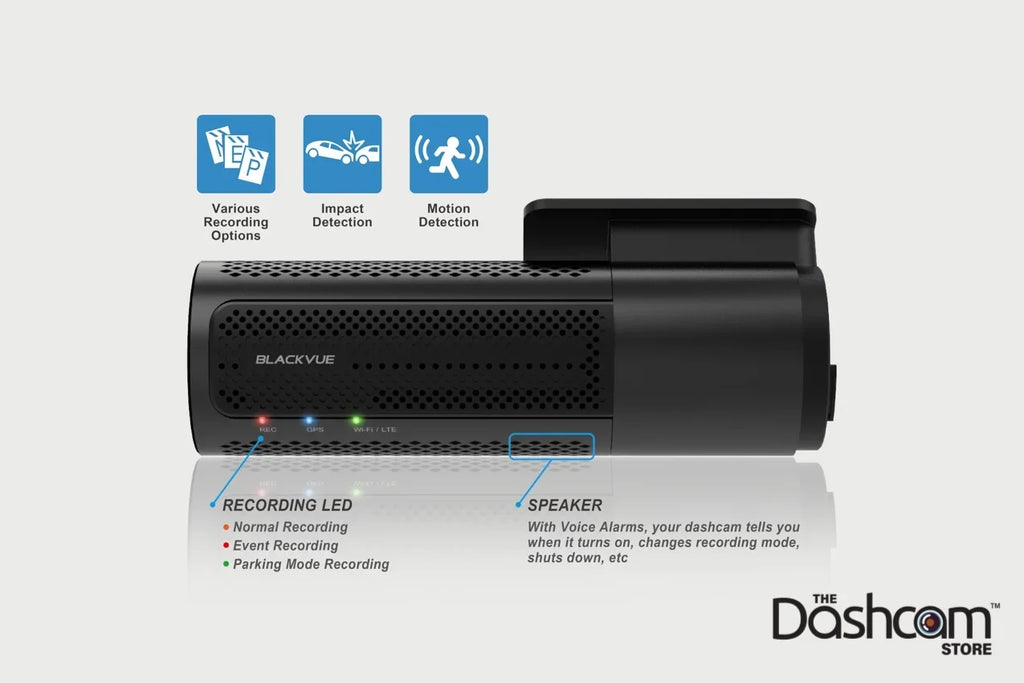 & Dual BlackVue Rear Cam DR750-2CH-LTE Front 4G-LTE Dash Lens w/ BlackVue Memory + Card Built-In 256GB