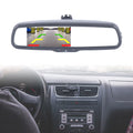 Bracket 4.3'' with Mirror Backup Electronic TFT Monitor Car Camera Parking View Miumaeov LCD For Reverse Rear