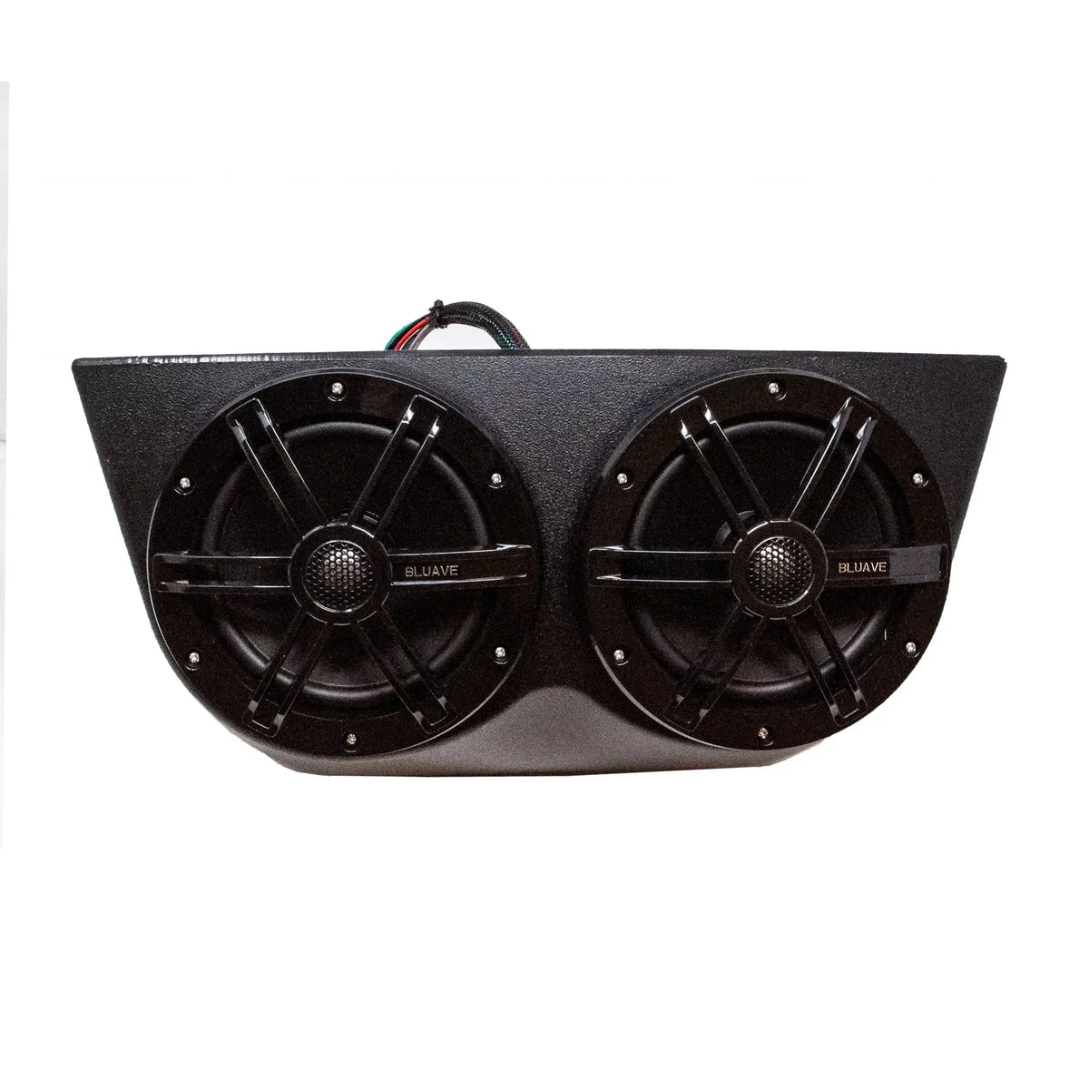 RGB XQAP BLUAVE Pod Marine 6.5" LED XQAP-B Speaker 4x Loaded - Coaxial Quad Black, With