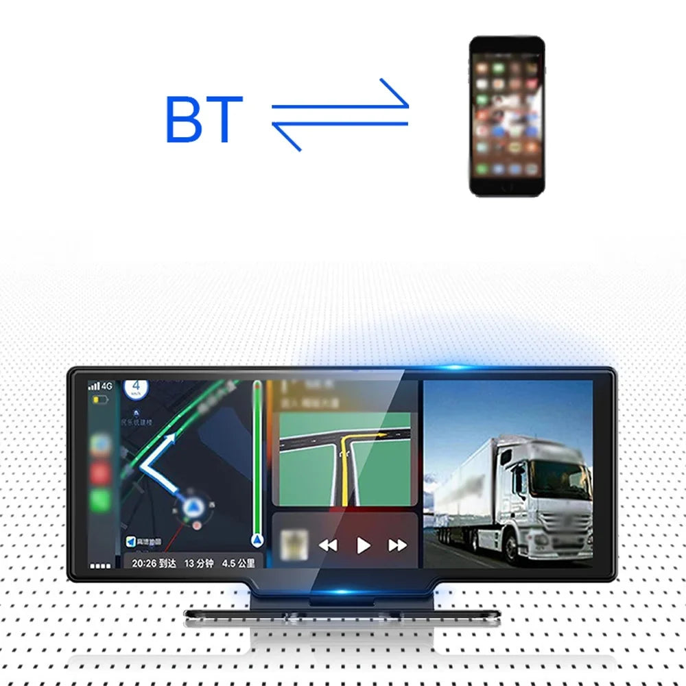 Auto Camera Built-inWifi Dash Camera Rear Camera moobody 10.26 InchLoop Rear SupportDvr Built-in 4k Camera,With Auto H Dash Wifi Re Der DvrAndroid Dsfen Android Moweo